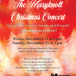 Maryknoll Society’s Annual Christmas Concert